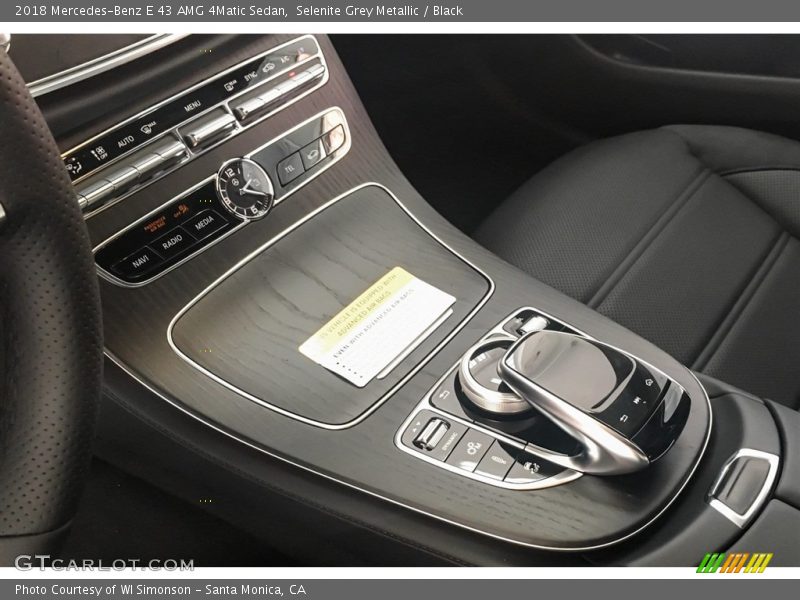 Selenite Grey Metallic / Black 2018 Mercedes-Benz E 43 AMG 4Matic Sedan