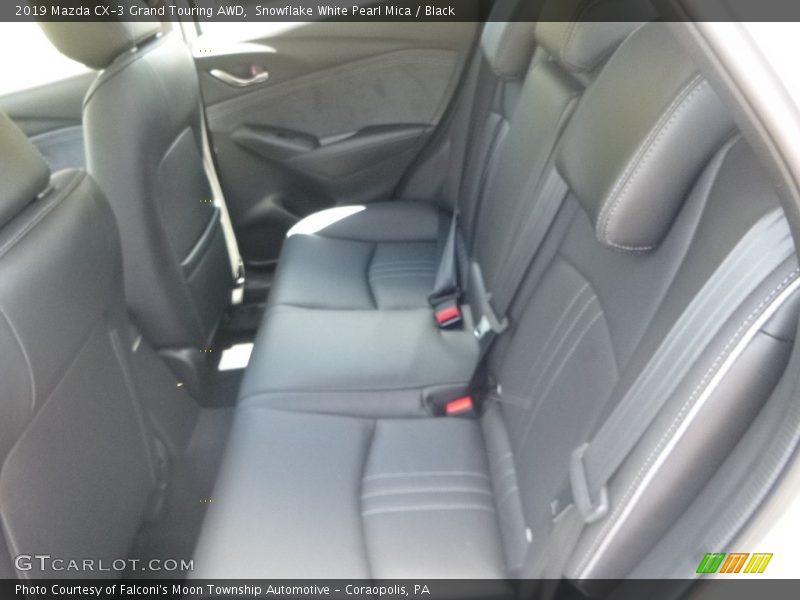 Snowflake White Pearl Mica / Black 2019 Mazda CX-3 Grand Touring AWD