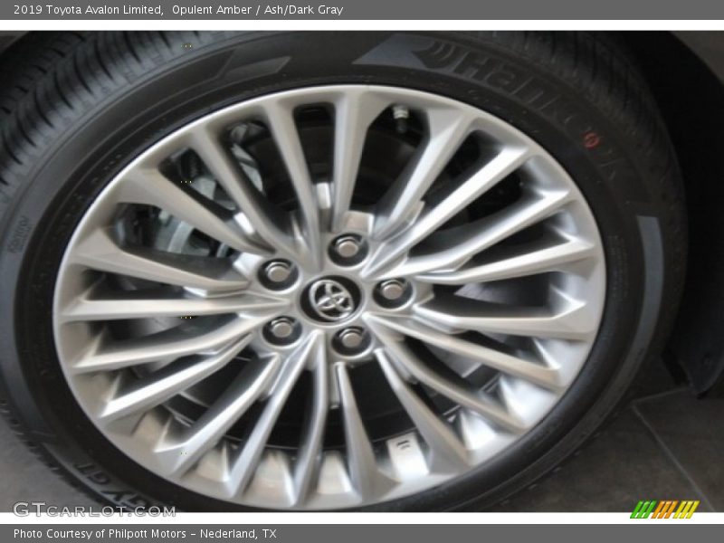 Opulent Amber / Ash/Dark Gray 2019 Toyota Avalon Limited