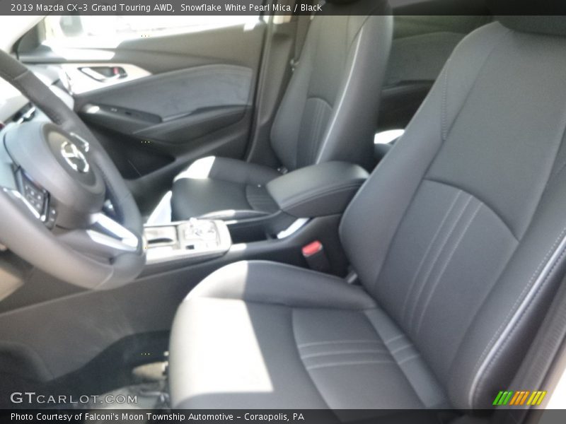 Snowflake White Pearl Mica / Black 2019 Mazda CX-3 Grand Touring AWD