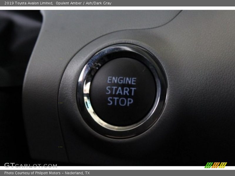 Opulent Amber / Ash/Dark Gray 2019 Toyota Avalon Limited