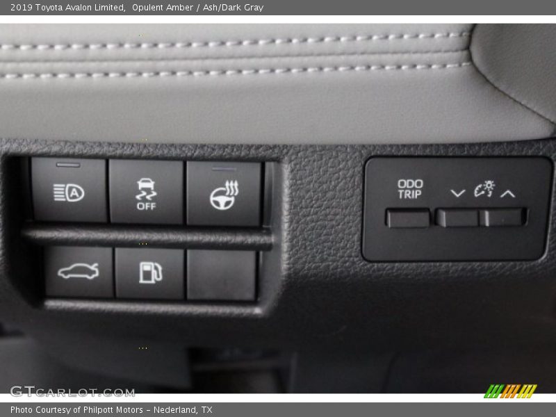 Opulent Amber / Ash/Dark Gray 2019 Toyota Avalon Limited