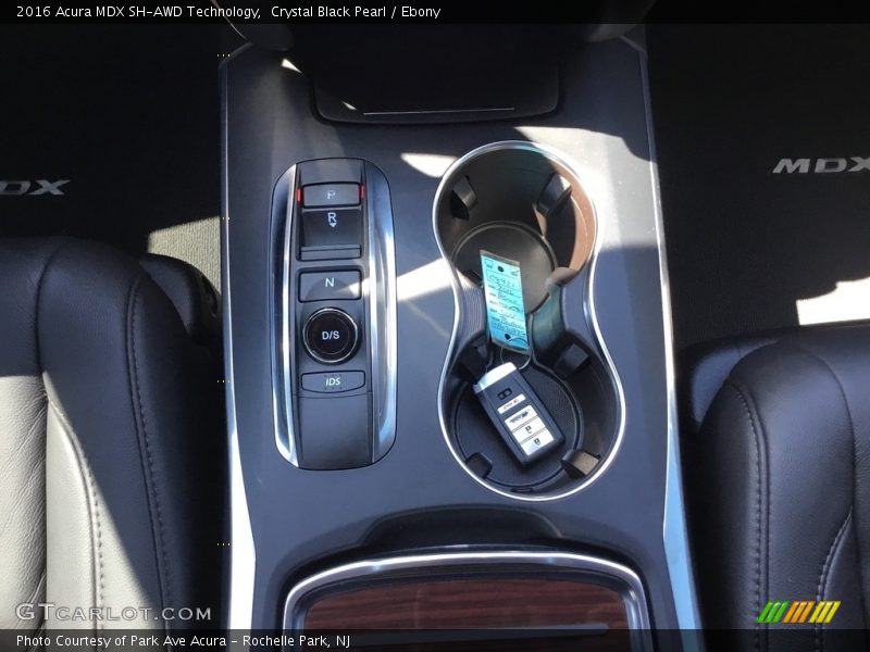 Crystal Black Pearl / Ebony 2016 Acura MDX SH-AWD Technology
