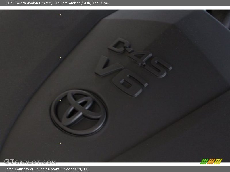Opulent Amber / Ash/Dark Gray 2019 Toyota Avalon Limited
