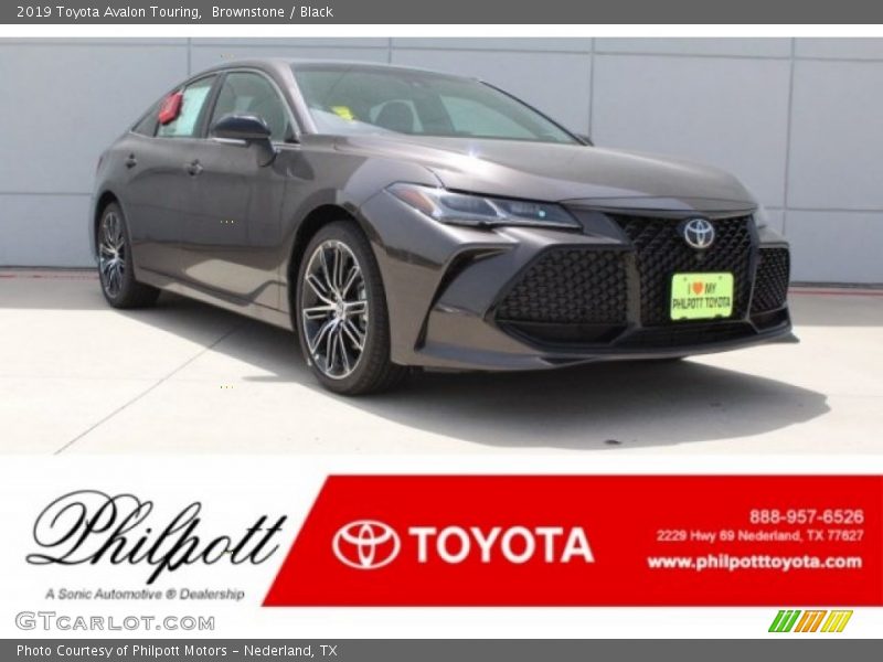Brownstone / Black 2019 Toyota Avalon Touring