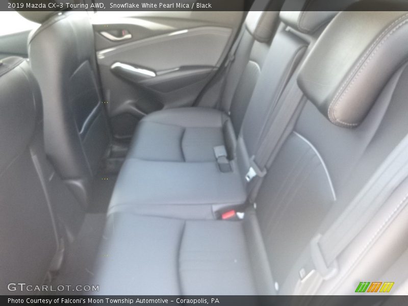 Snowflake White Pearl Mica / Black 2019 Mazda CX-3 Touring AWD