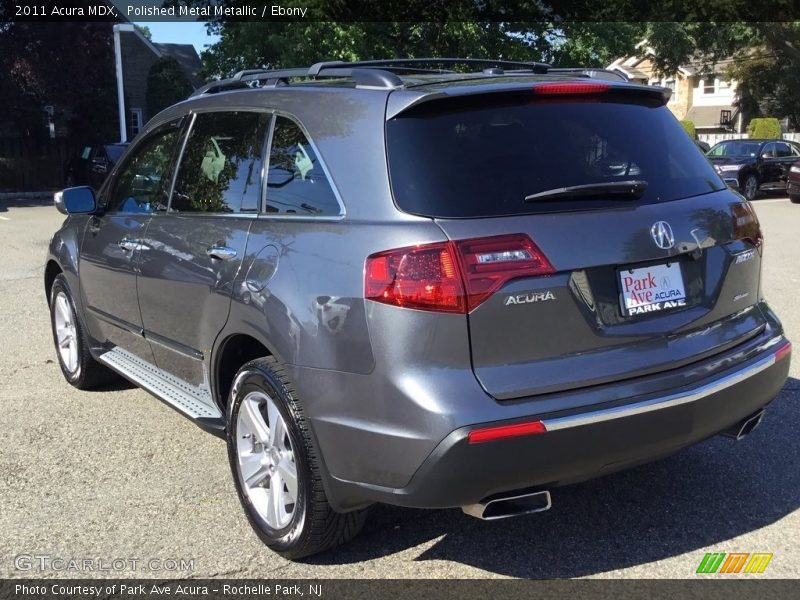 Polished Metal Metallic / Ebony 2011 Acura MDX