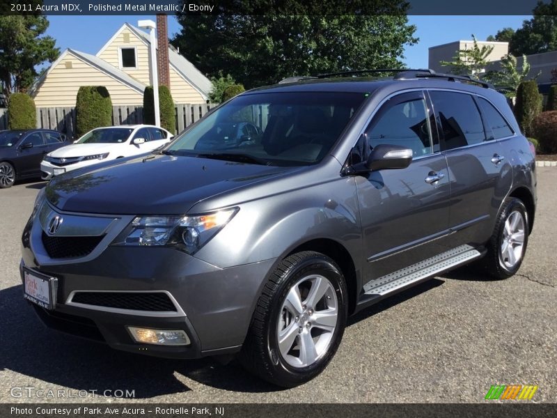 Polished Metal Metallic / Ebony 2011 Acura MDX