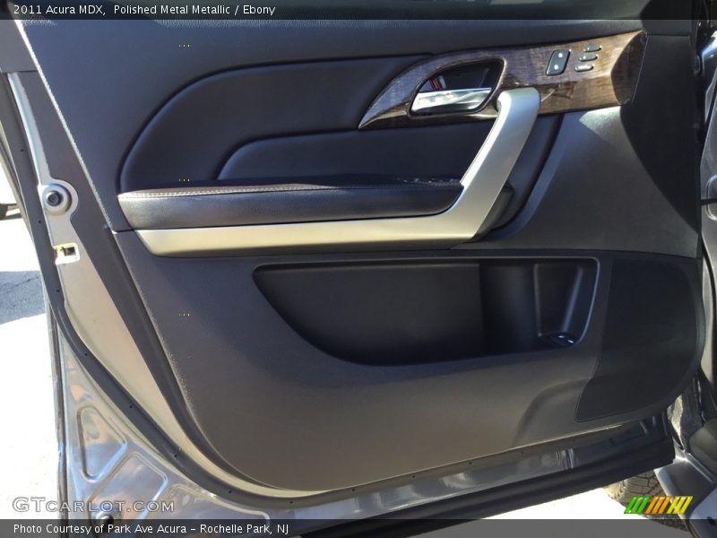 Polished Metal Metallic / Ebony 2011 Acura MDX