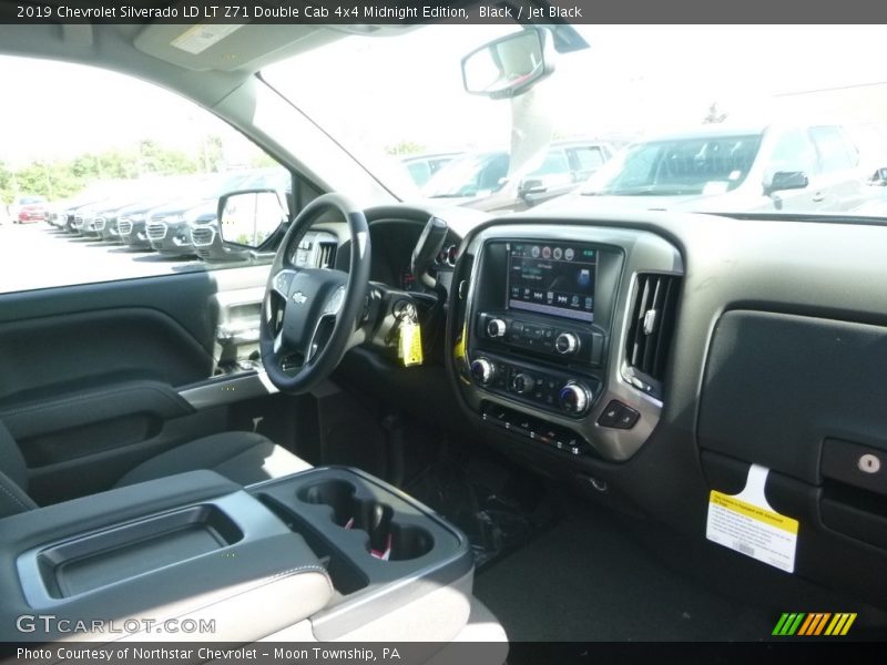 Black / Jet Black 2019 Chevrolet Silverado LD LT Z71 Double Cab 4x4 Midnight Edition