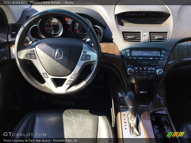 Polished Metal Metallic / Ebony 2011 Acura MDX