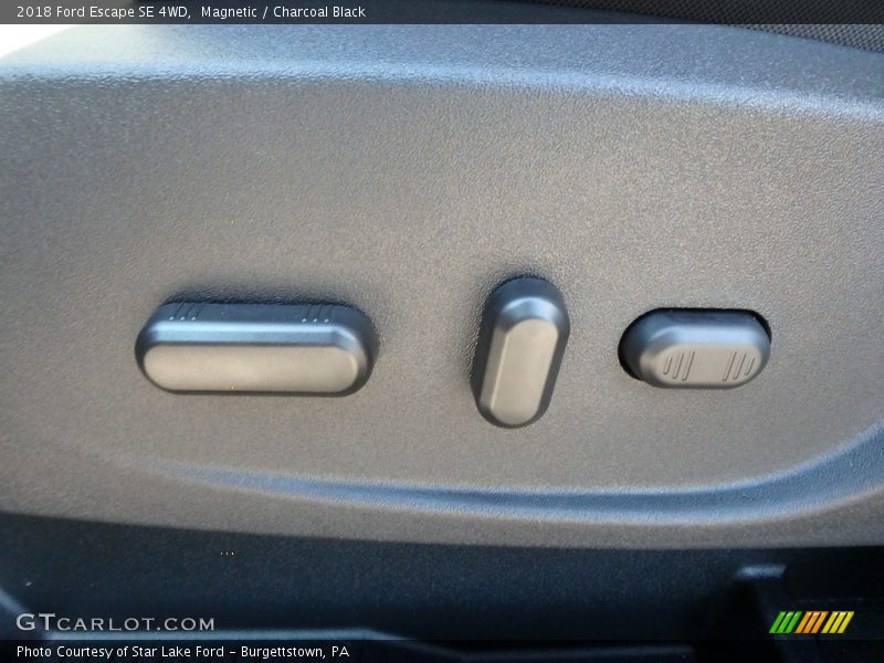 Magnetic / Charcoal Black 2018 Ford Escape SE 4WD