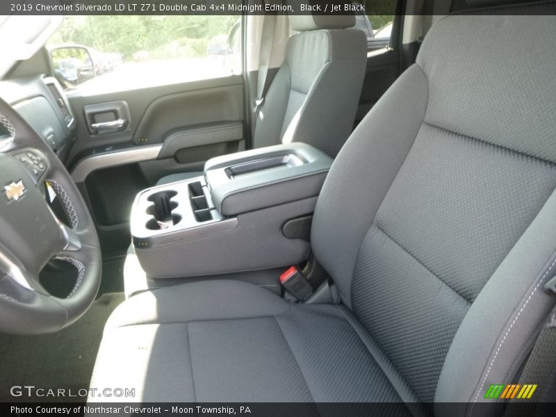 Black / Jet Black 2019 Chevrolet Silverado LD LT Z71 Double Cab 4x4 Midnight Edition