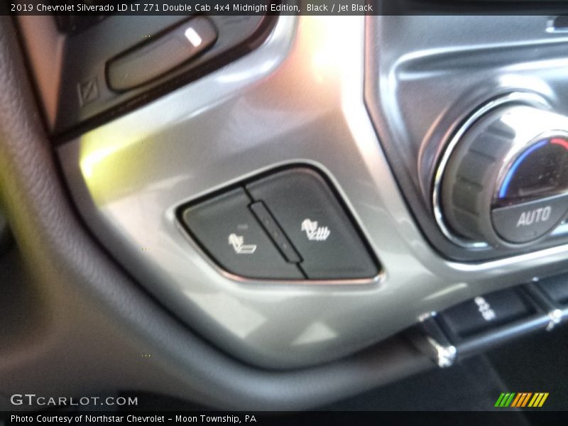 Black / Jet Black 2019 Chevrolet Silverado LD LT Z71 Double Cab 4x4 Midnight Edition