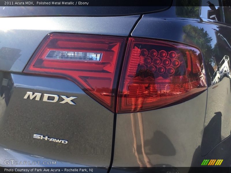 Polished Metal Metallic / Ebony 2011 Acura MDX