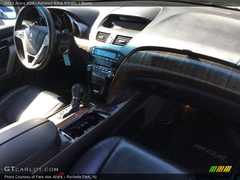 Polished Metal Metallic / Ebony 2011 Acura MDX