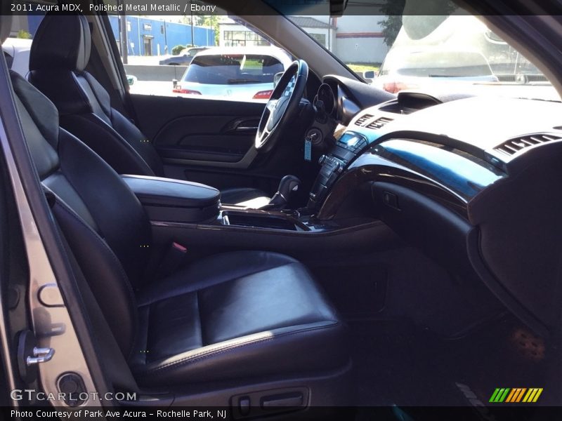 Polished Metal Metallic / Ebony 2011 Acura MDX