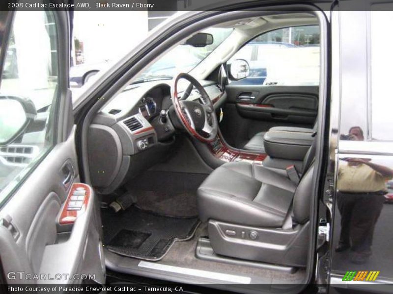 Black Raven / Ebony 2008 Cadillac Escalade AWD