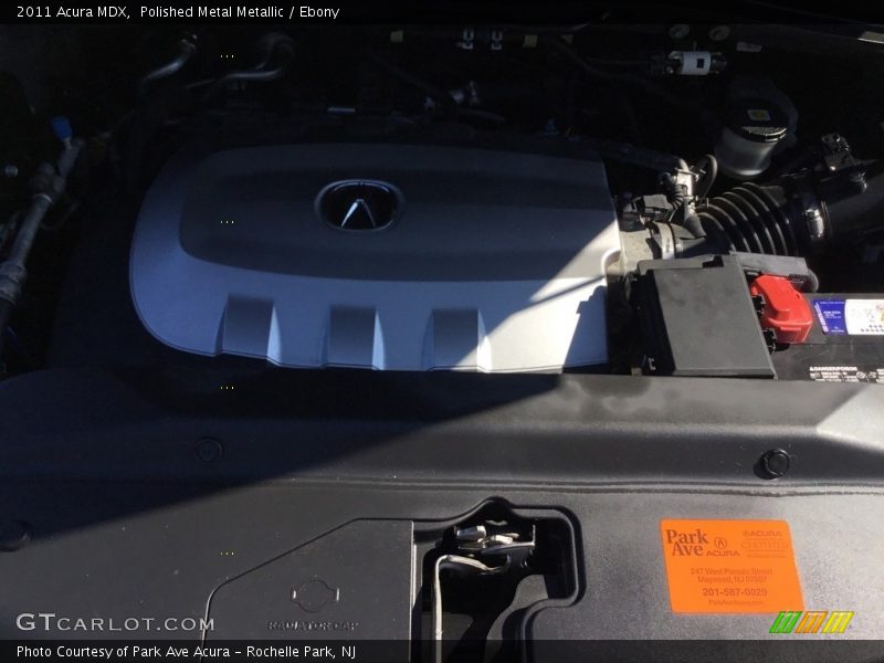 Polished Metal Metallic / Ebony 2011 Acura MDX