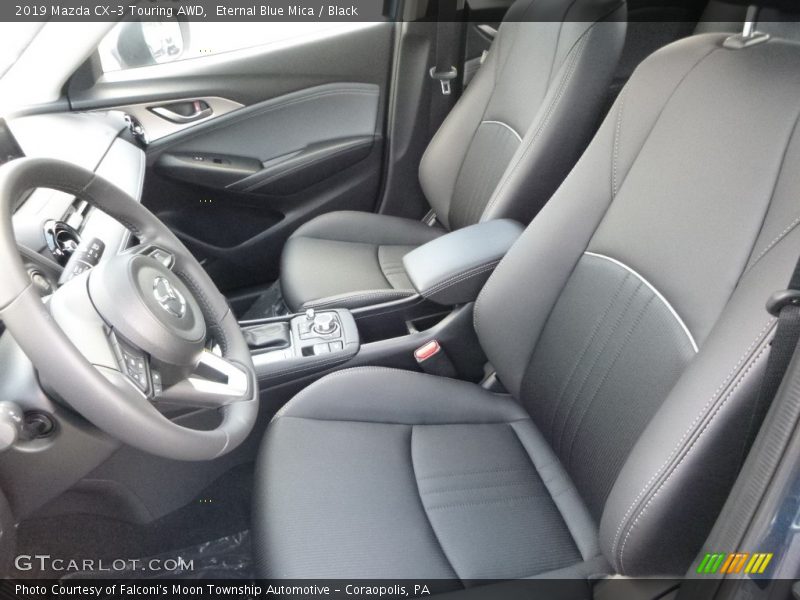 Eternal Blue Mica / Black 2019 Mazda CX-3 Touring AWD