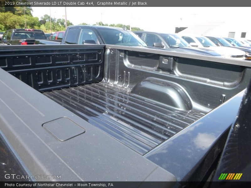 Graphite Metallic / Jet Black 2019 Chevrolet Silverado LD LT Double Cab 4x4