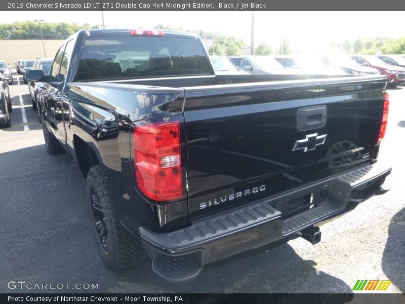 Black / Jet Black 2019 Chevrolet Silverado LD LT Z71 Double Cab 4x4 Midnight Edition