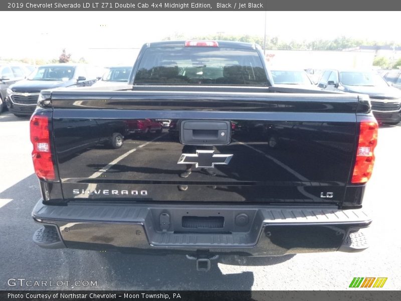 Black / Jet Black 2019 Chevrolet Silverado LD LT Z71 Double Cab 4x4 Midnight Edition