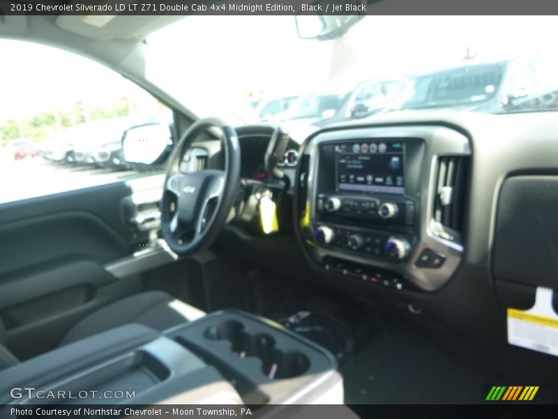Black / Jet Black 2019 Chevrolet Silverado LD LT Z71 Double Cab 4x4 Midnight Edition