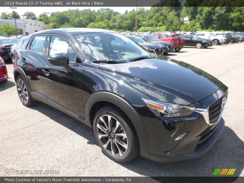 Jet Black Mica / Black 2019 Mazda CX-3 Touring AWD