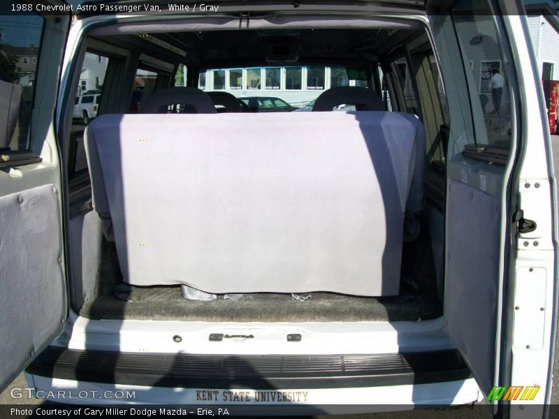 White / Gray 1988 Chevrolet Astro Passenger Van