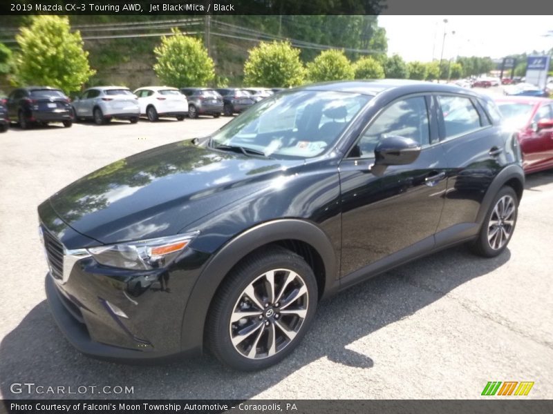 Jet Black Mica / Black 2019 Mazda CX-3 Touring AWD