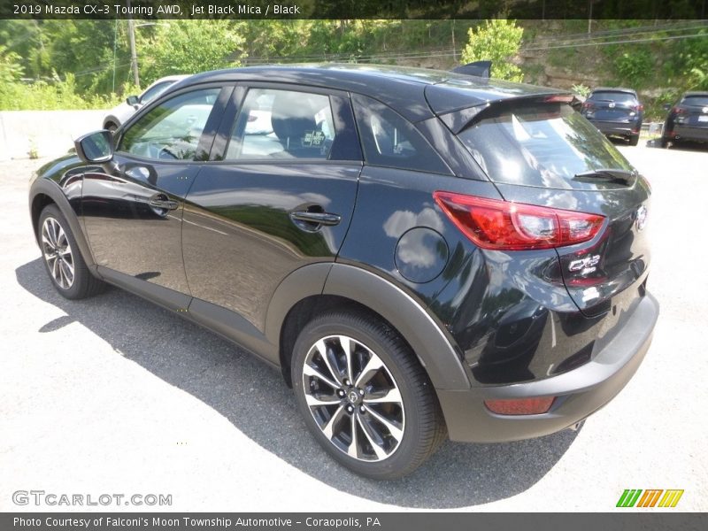 Jet Black Mica / Black 2019 Mazda CX-3 Touring AWD