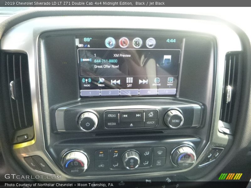 Black / Jet Black 2019 Chevrolet Silverado LD LT Z71 Double Cab 4x4 Midnight Edition