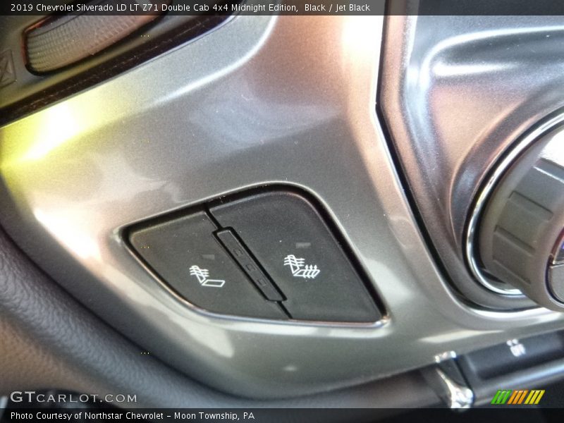Black / Jet Black 2019 Chevrolet Silverado LD LT Z71 Double Cab 4x4 Midnight Edition