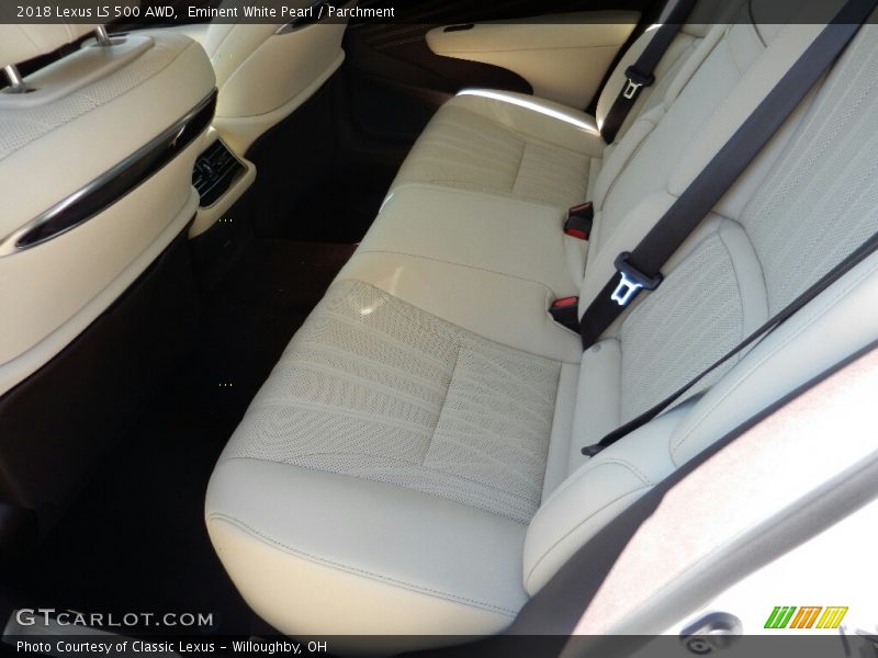 Rear Seat of 2018 LS 500 AWD