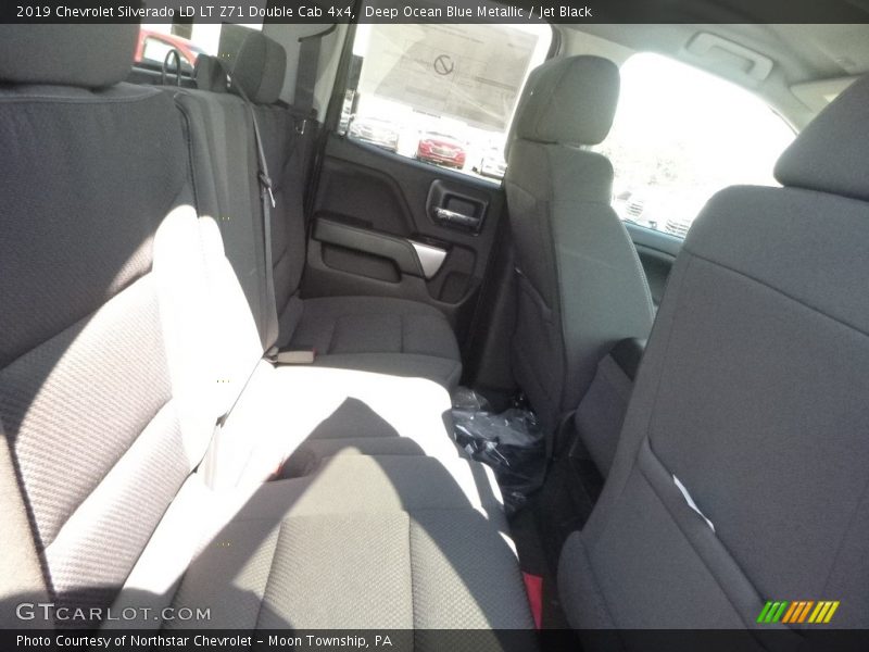 Deep Ocean Blue Metallic / Jet Black 2019 Chevrolet Silverado LD LT Z71 Double Cab 4x4