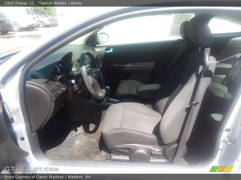 Titanium Metallic / Ebony 2007 Pontiac G5
