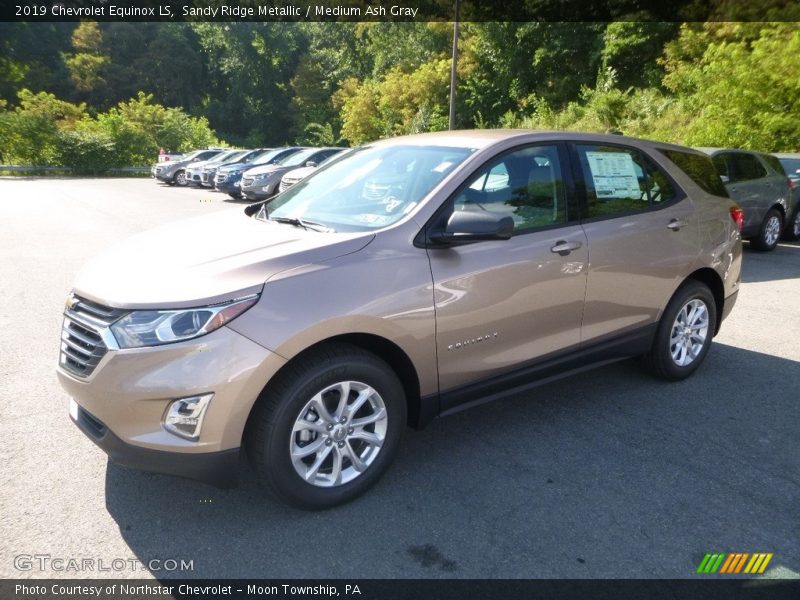 Sandy Ridge Metallic / Medium Ash Gray 2019 Chevrolet Equinox LS