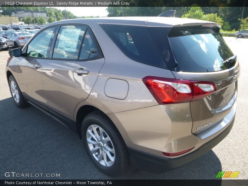 Sandy Ridge Metallic / Medium Ash Gray 2019 Chevrolet Equinox LS
