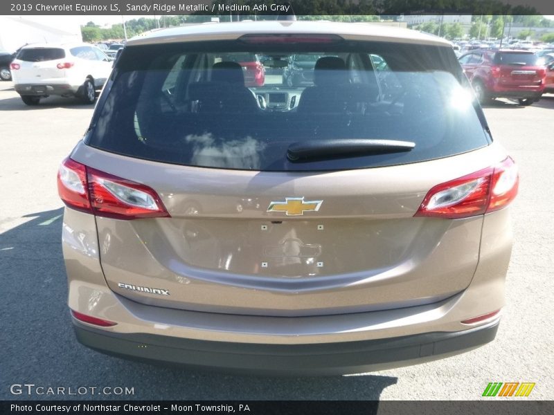 Sandy Ridge Metallic / Medium Ash Gray 2019 Chevrolet Equinox LS