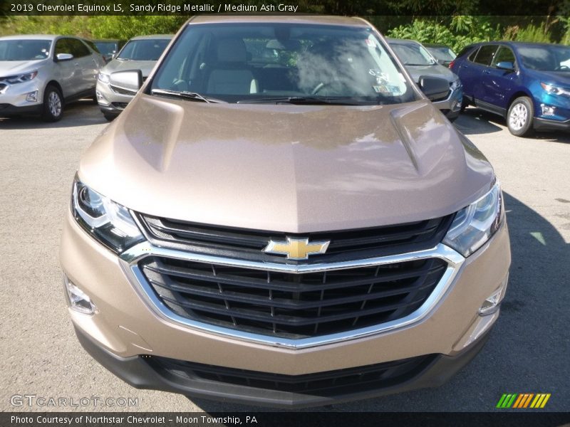 Sandy Ridge Metallic / Medium Ash Gray 2019 Chevrolet Equinox LS