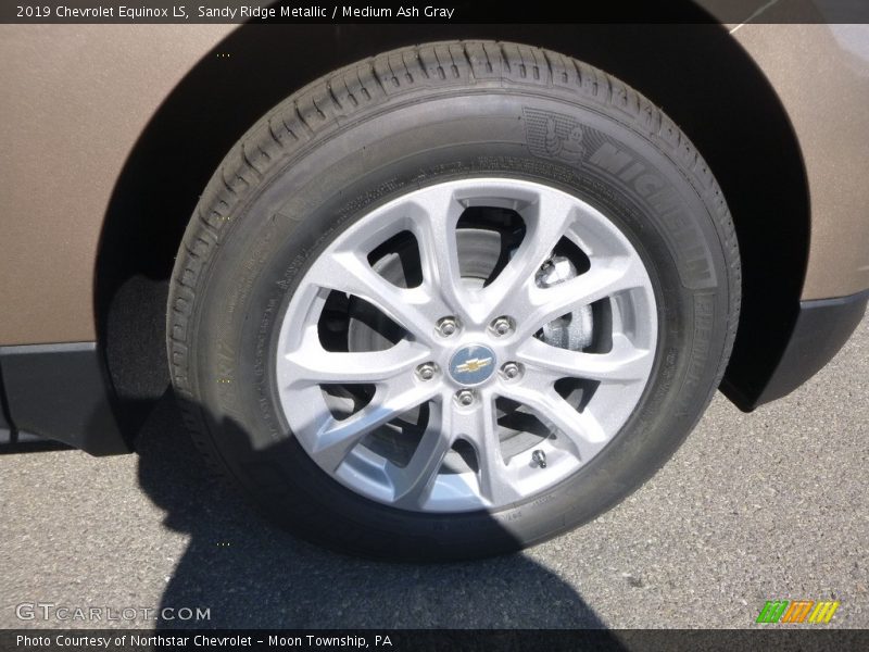 Sandy Ridge Metallic / Medium Ash Gray 2019 Chevrolet Equinox LS