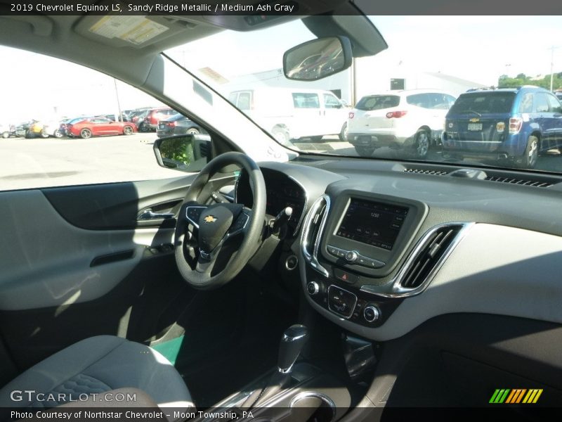 Sandy Ridge Metallic / Medium Ash Gray 2019 Chevrolet Equinox LS