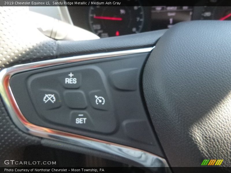 Sandy Ridge Metallic / Medium Ash Gray 2019 Chevrolet Equinox LS