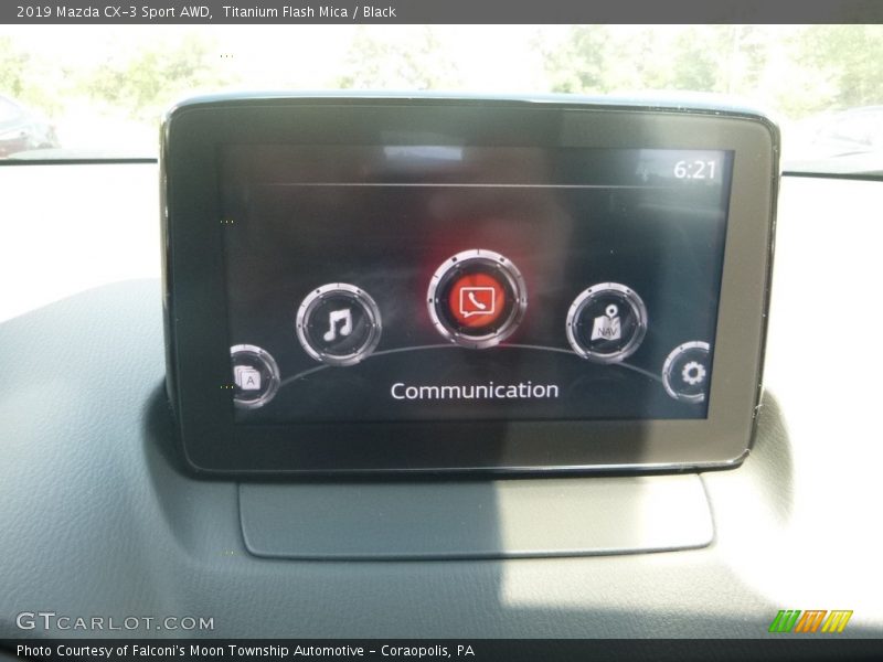 Titanium Flash Mica / Black 2019 Mazda CX-3 Sport AWD