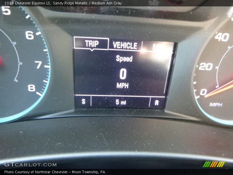 Sandy Ridge Metallic / Medium Ash Gray 2019 Chevrolet Equinox LS