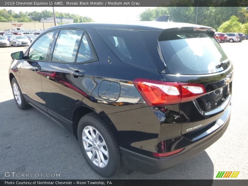 Mosaic Black Metallic / Medium Ash Gray 2019 Chevrolet Equinox LS AWD