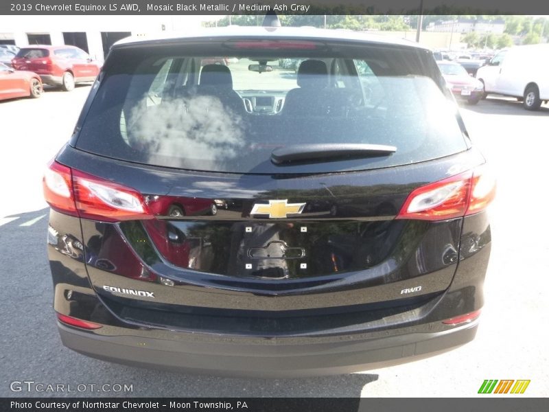 Mosaic Black Metallic / Medium Ash Gray 2019 Chevrolet Equinox LS AWD