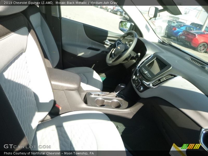 Mosaic Black Metallic / Medium Ash Gray 2019 Chevrolet Equinox LS AWD