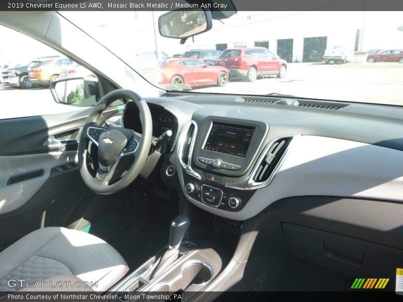 Mosaic Black Metallic / Medium Ash Gray 2019 Chevrolet Equinox LS AWD